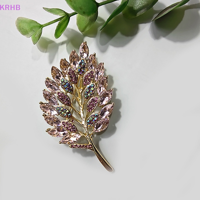 Trâm Cài Áo Hình Chiếc Lá Bằng Kim Loại Phong Cách Vintage Thời Trang Dành Cho Nữ Mới