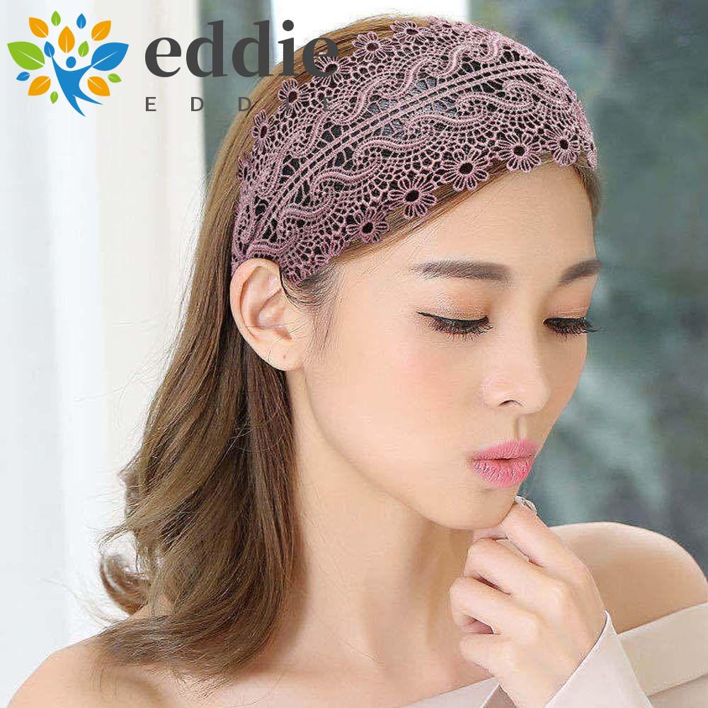 Băng Đô Cài Tóc Rửa Mặt Bằng Nhựa Resin Bản Rộng 26Ede Họa Tiết Hoa Thời Trang Phong Cách Hàn Quốc