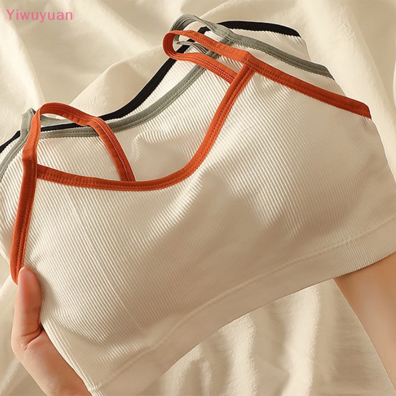 (MớI) Bra Thể Thao Không Dây Nâng NgựC ChấT LiệU cotton