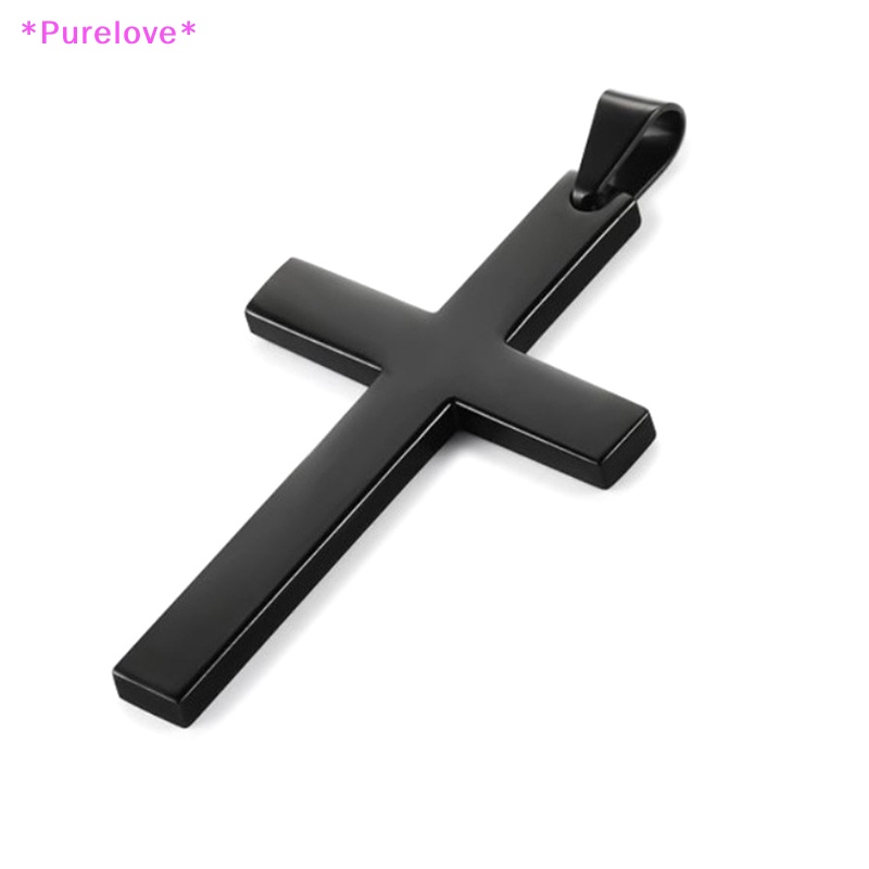 Vòng cổ Mặt Thánh Giá Bằng Thép Không Gỉ Dành Cho Nam Mới