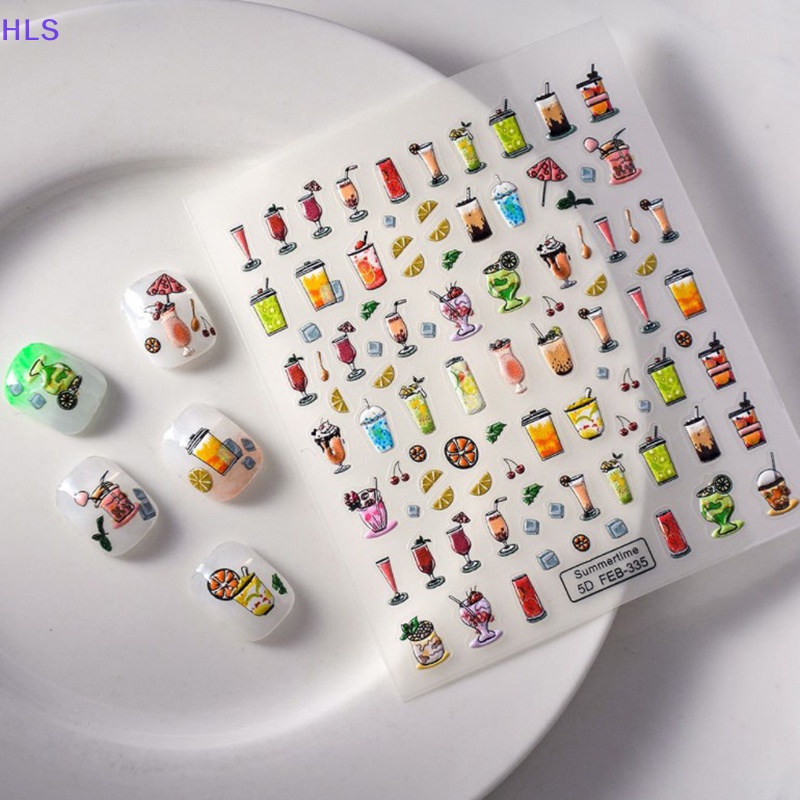 1 Tấm Hình Dán Trang Trí Móng Tay Phong Cách Bohemia