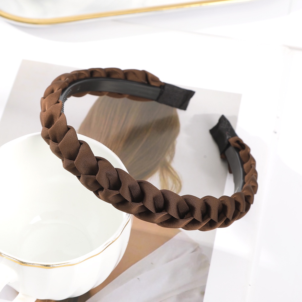 Dây Buộc Tóc Trang Trí Ruy Băng Lưới Thắt Bím Phong Cách Hàn Quốc Thời Trang Cho Nữ