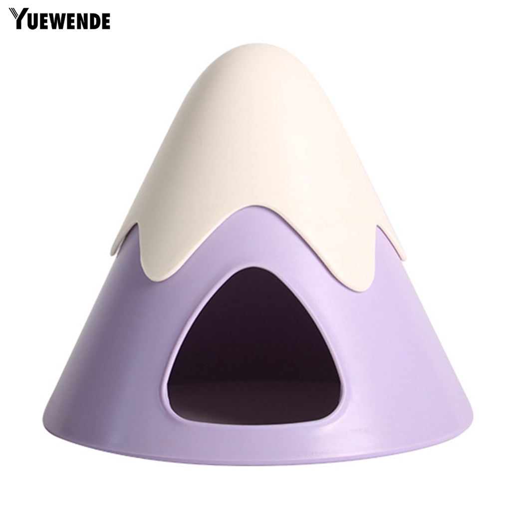Yq.e Tổ Ổ Cứu Hộ Bằng ABS Hình Núi Tuyết Không Gian Có Thể Tháo Rời Giảm Căng Thẳng Cho Hamster / Hamster / Sóc / Chuộ