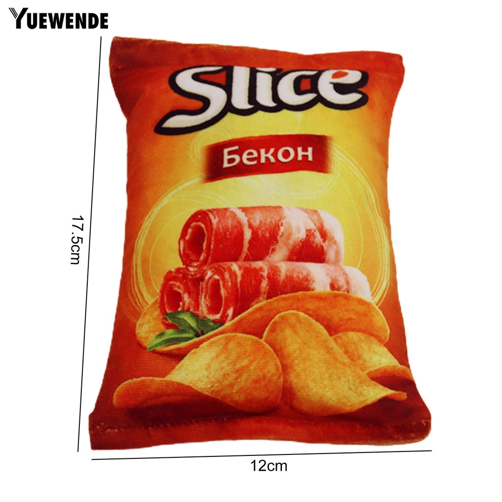 Đồ Chơi Mềm Chống Cắn Phát Ra Âm Thanh Hình Khoai Tây Chiên Cho Thú Cưng