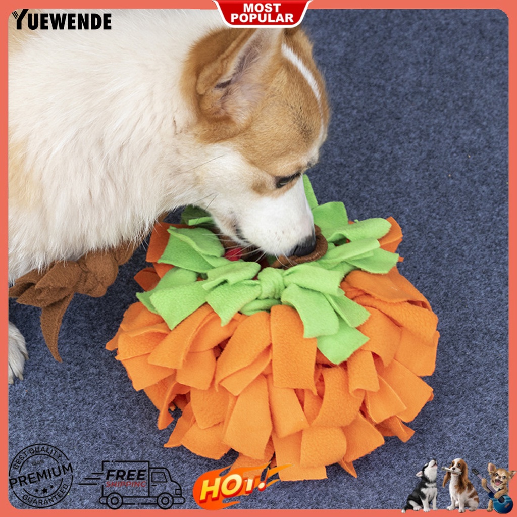 Quả Bóng Đồ Chơi Hình Bí Ngô Chống Cắn Cho Thú Cưng