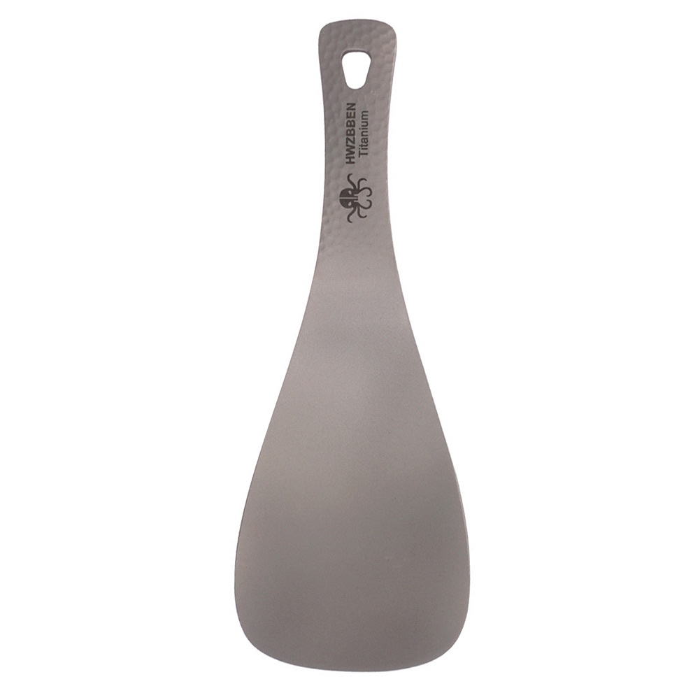 1 Muỗng Titan Nguyên Chất 19.5 * 7cm / 7.7 * 2.8in Aptx. 73g / 0.2lb