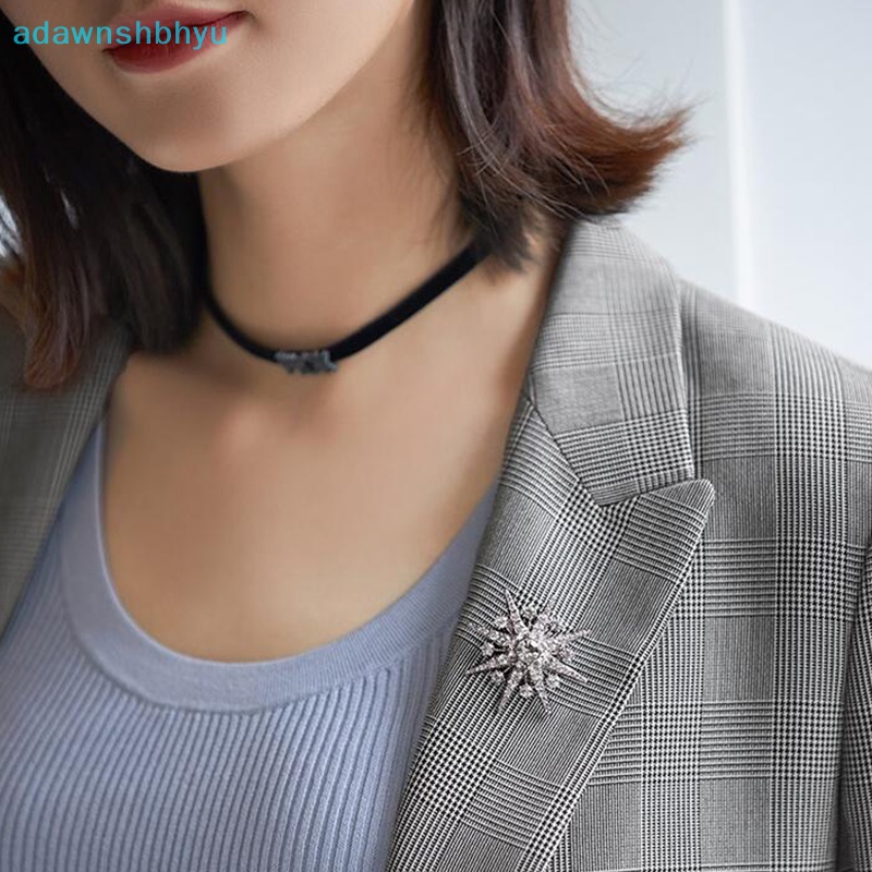 Ghim Cài Áo Hình Bát Giác Đính Đá Thời Trang Cho Nữ