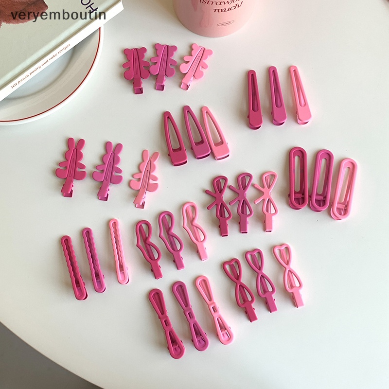 Bộ 3 Kẹp Tóc Hình Ngôi Sao Màu Hồng Gradient Dễ Thương Cho Bé