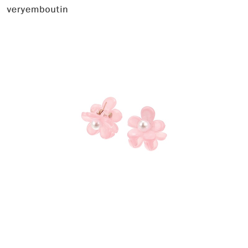 Set 5 Kẹp Tóc Hợp Kim Đính Đá Ngọc Trai Thời Trang Mùa Hè Cho Nữ