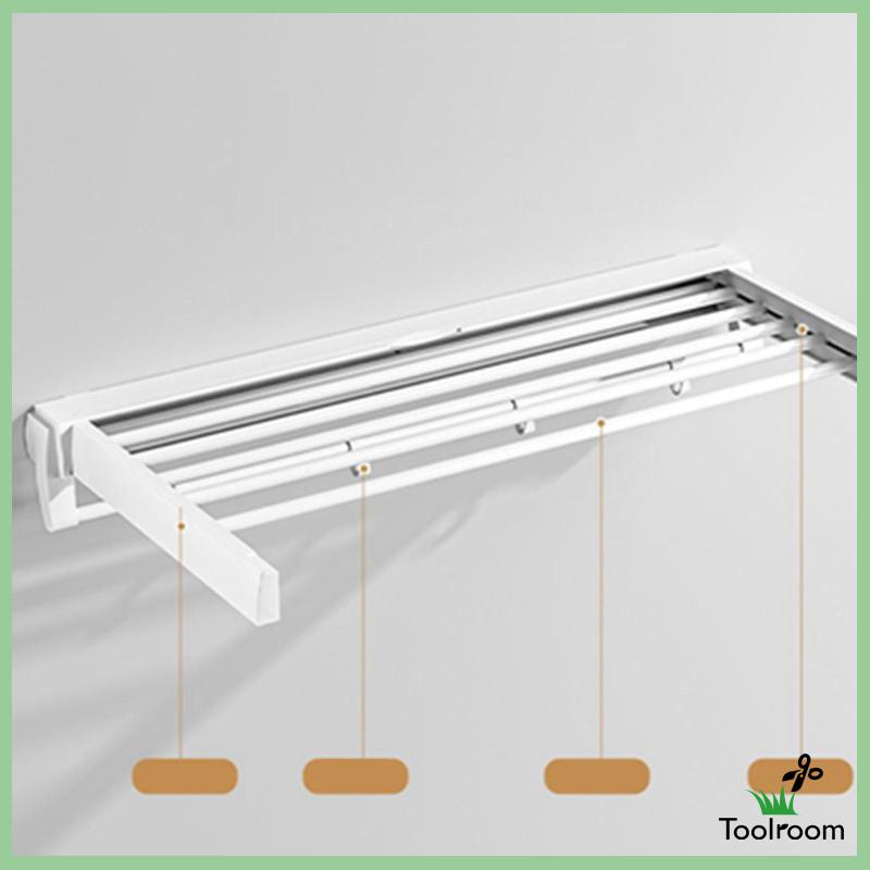 Giá Phơi Khăn Gắn Tường Chắc Chắn Tiện Dụng Cho Phòng Tắm / Nhà Bếp
