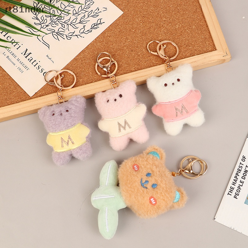 Rt Móc Khóa Gấu Bông Tulip Hoạt Hình Dễ Thương