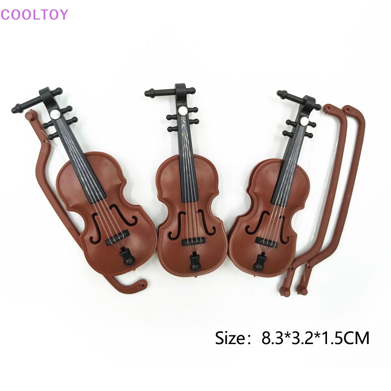 Đồ Chơi Đàn Violin Mini Tỉ Lệ 1 / 12 Cho Bé