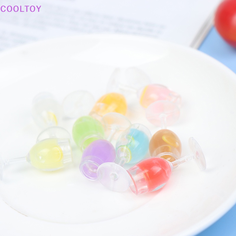 Set 2 Ly Cocktail Mini Tỉ Lệ 1: 12 Trang Trí Nhà Búp Bê