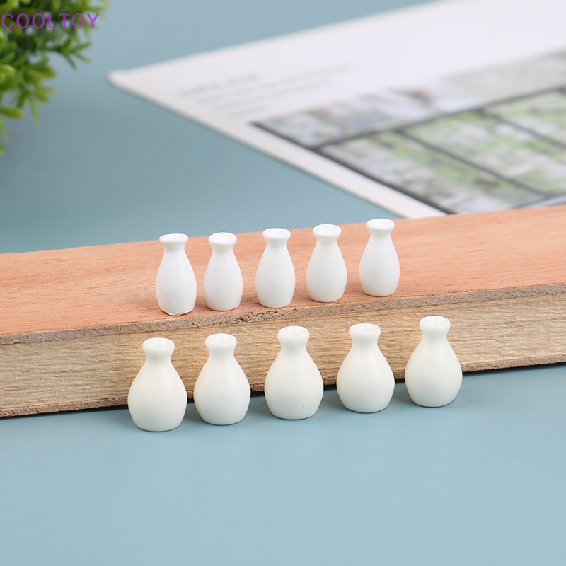 Cooltoy Set 5 Bình Hoa Mini Trang Trí Nhà Búp Bê DIY Bán Chạy