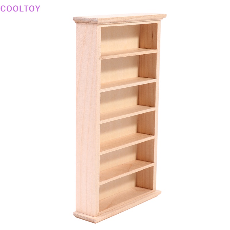 Cooltoy Mô Hình Kệ Tủ Chén Tỷ Lệ 1 / 12 Trang Trí Nhà Búp Bê