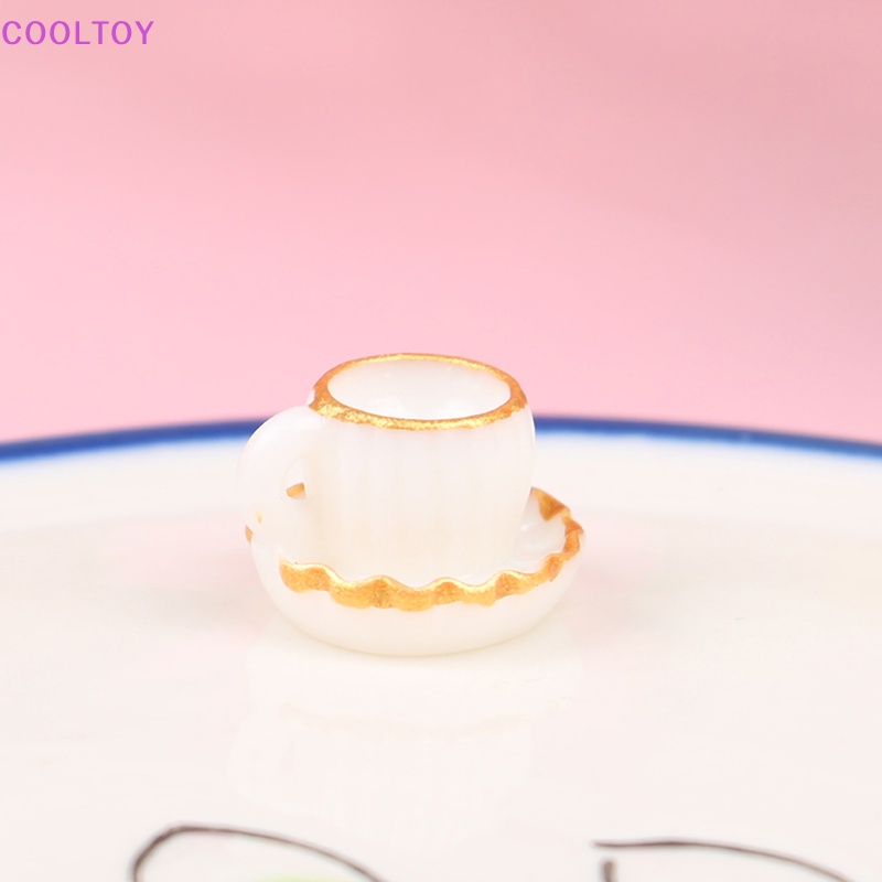 Bộ 4 Ly Cà Phê Đồ Chơi Búp Bê Cỡ 1 / 12