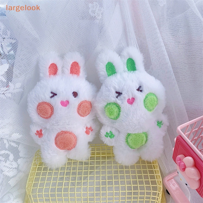 1 Móc Khóa Thỏ Nhồi Bông Dễ Thương