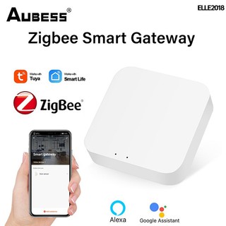Hàng có sẵn Tuya Zigbee Bridge Smart Home Zigbee Gateway Hub elle