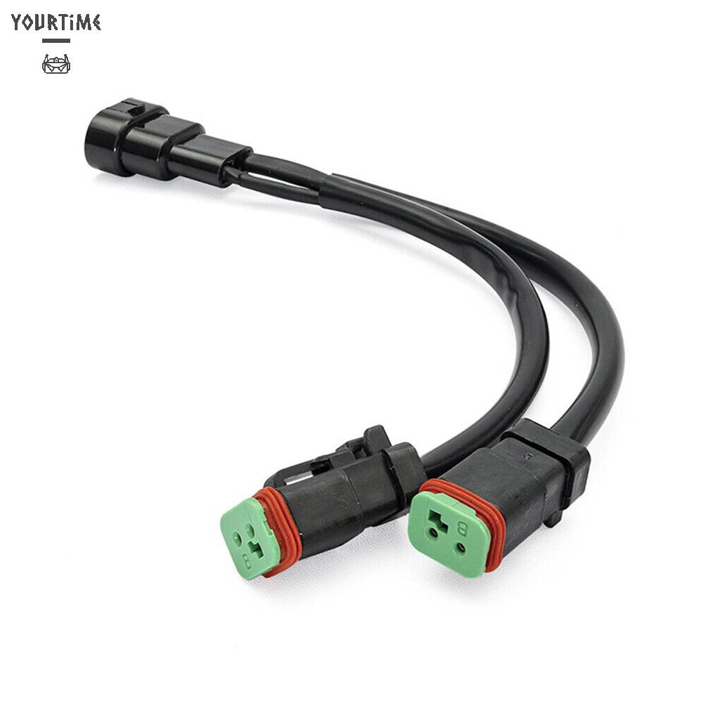 Đầu Nối Đèn Pha 9005 9006 H10 Sang Deutsch DT 12V Chất Lượng Cao