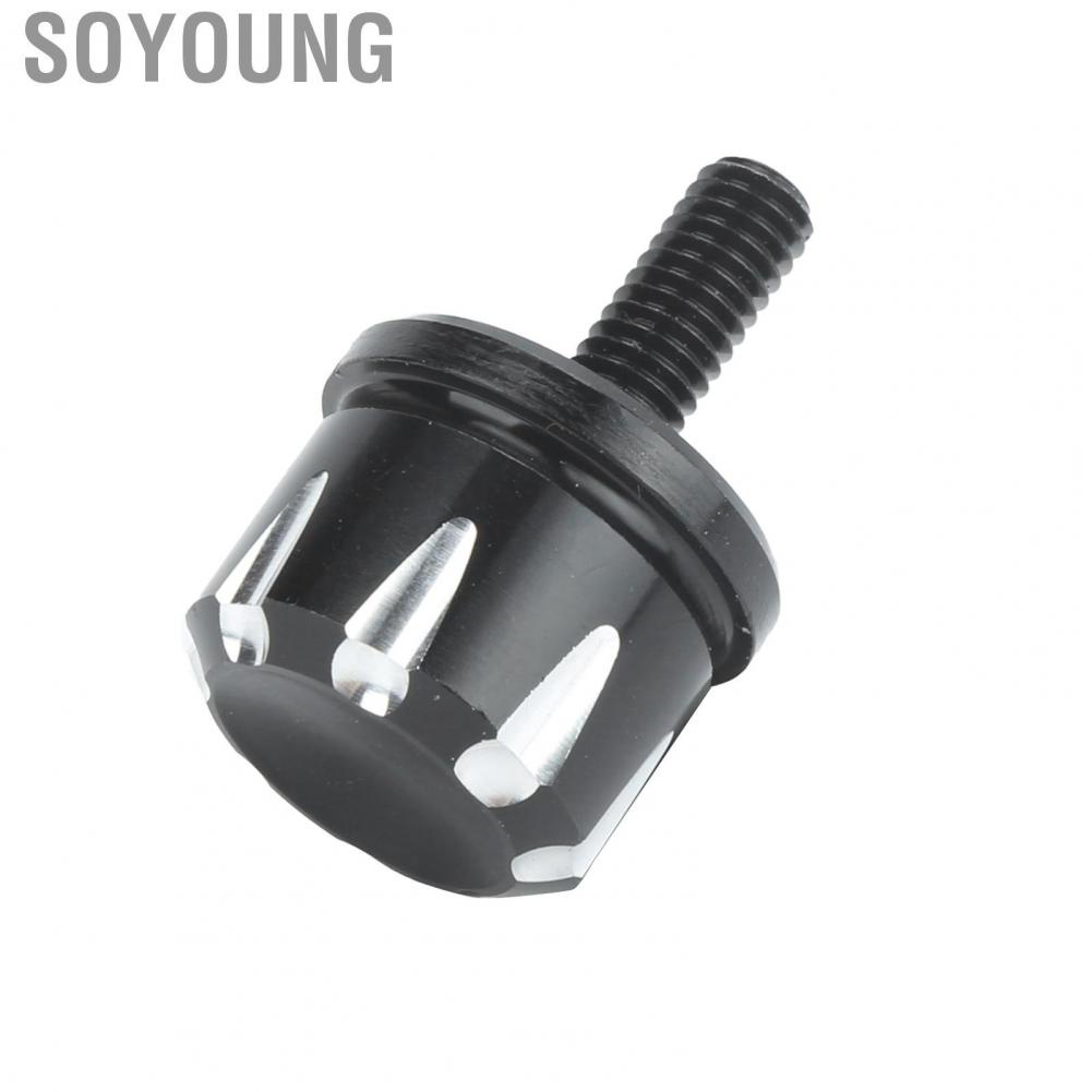Soyoung Motorcycle Seat Mount Bolts Screw with 1/4in-20 Thread Fit for Iron 883/Forty Eight/Roadster