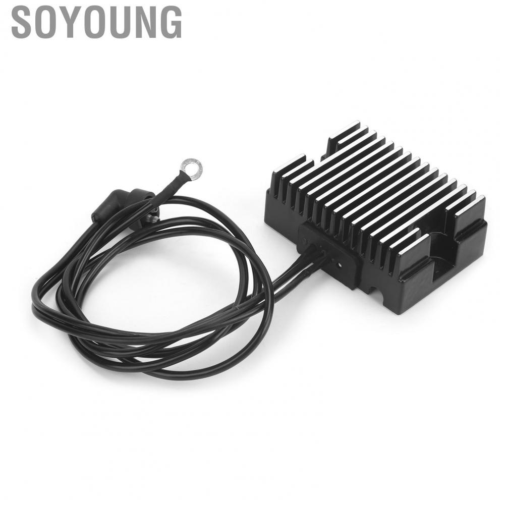 Soyoung Voltage Regulator Aluminium Alloy Rectifier 74519‑88 H1988 Fit for Big Twin models 1989-1999