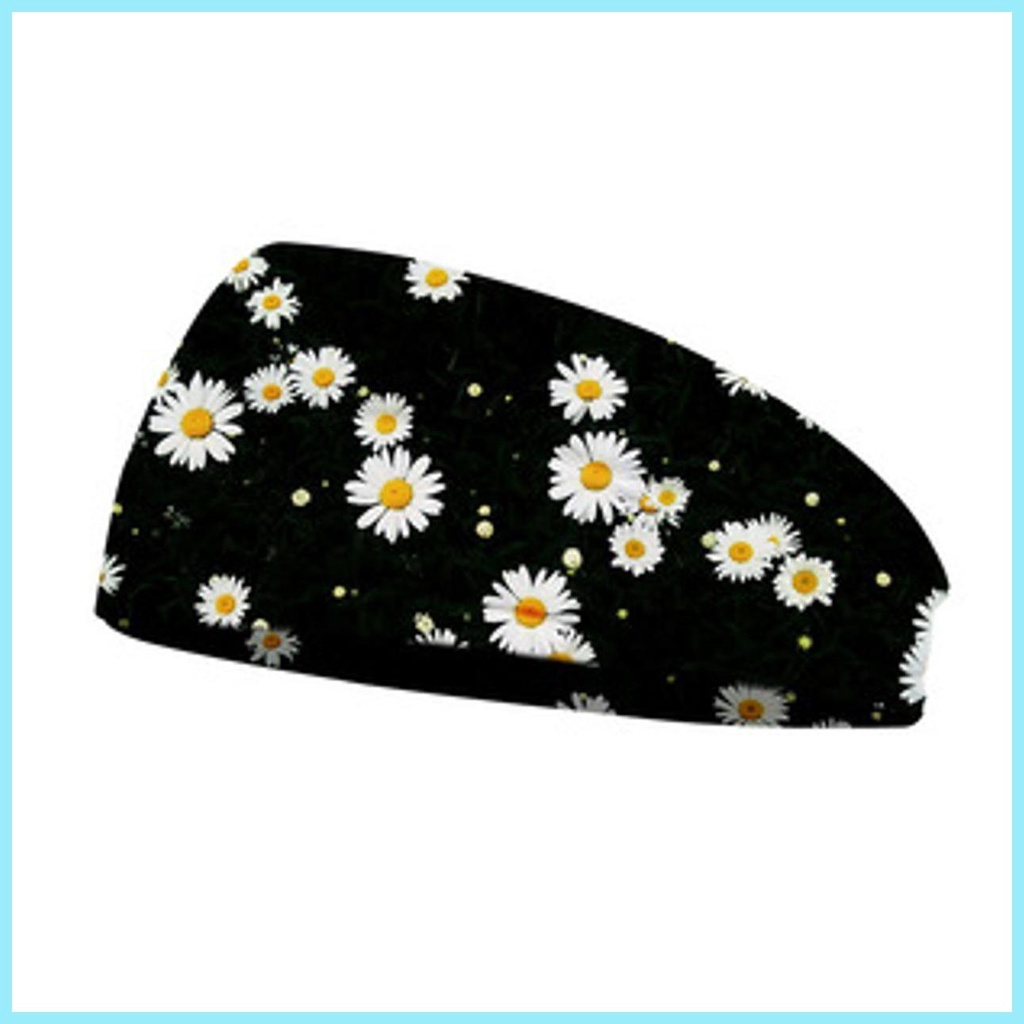 Băng Đô Thể Thao Mềm Thấm Hút Mồ Hôi Thoáng Khí Thân Thiện Với Da In Họa Tiết Rằn Ri Cho Nữ