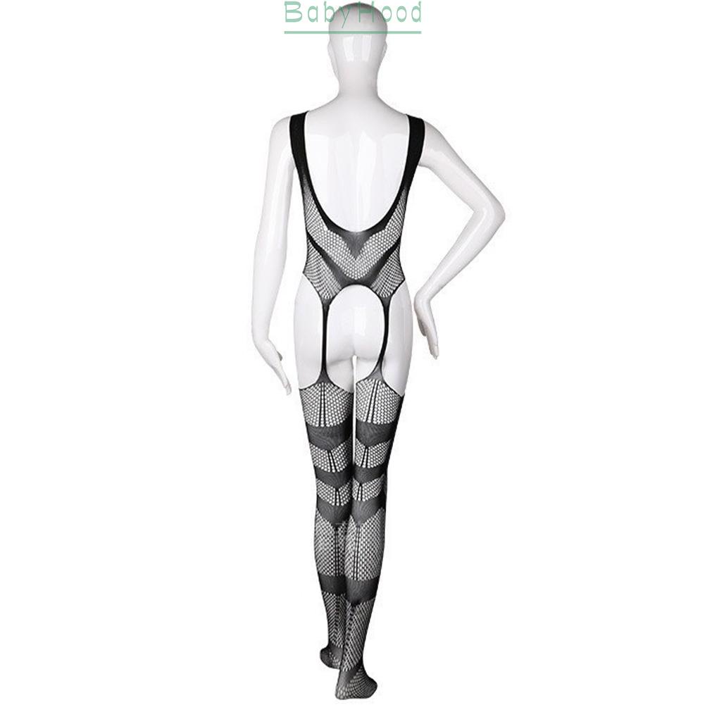 Stockings Body Stockings Bodysuits Erotic Lingerie Full Body Jacquard Jumpsuit#BBHOOD