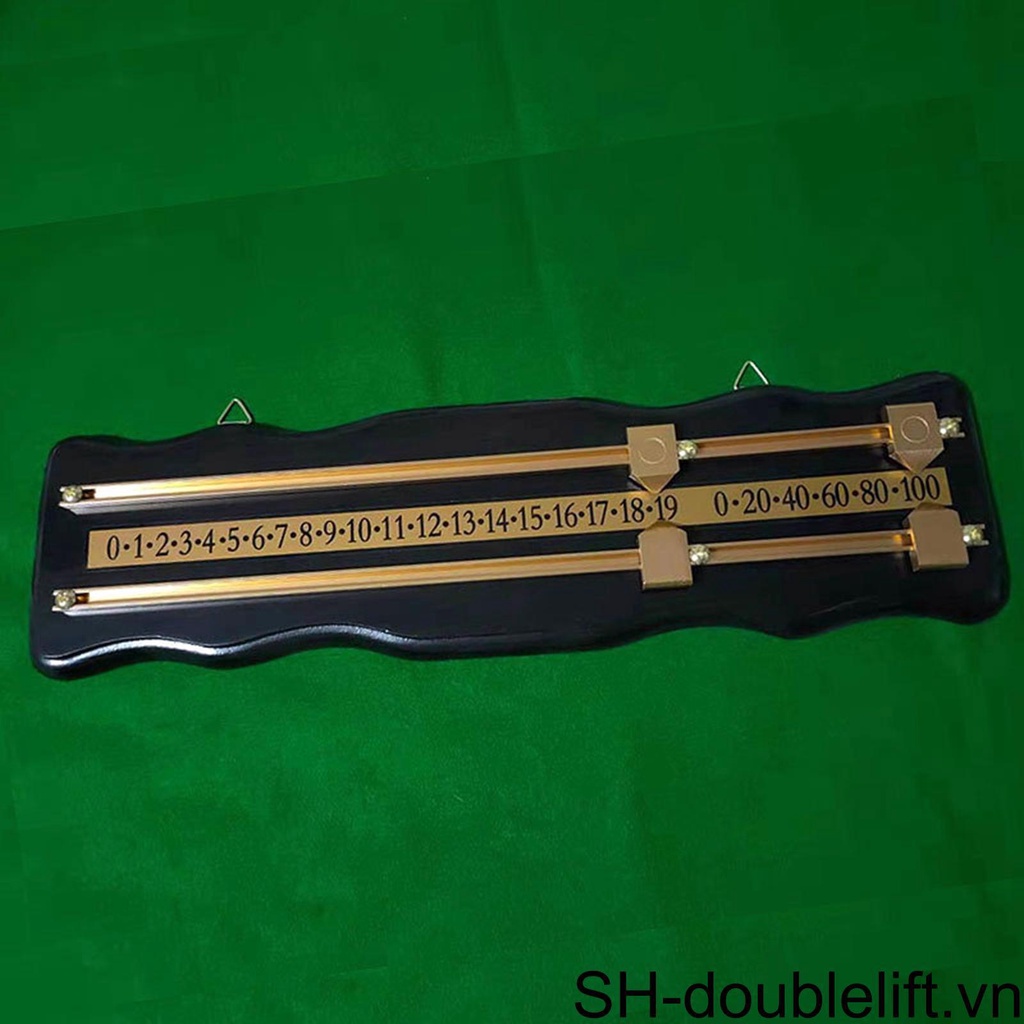 Bảng Ghi Điểm Chơi Bida Màu Đen