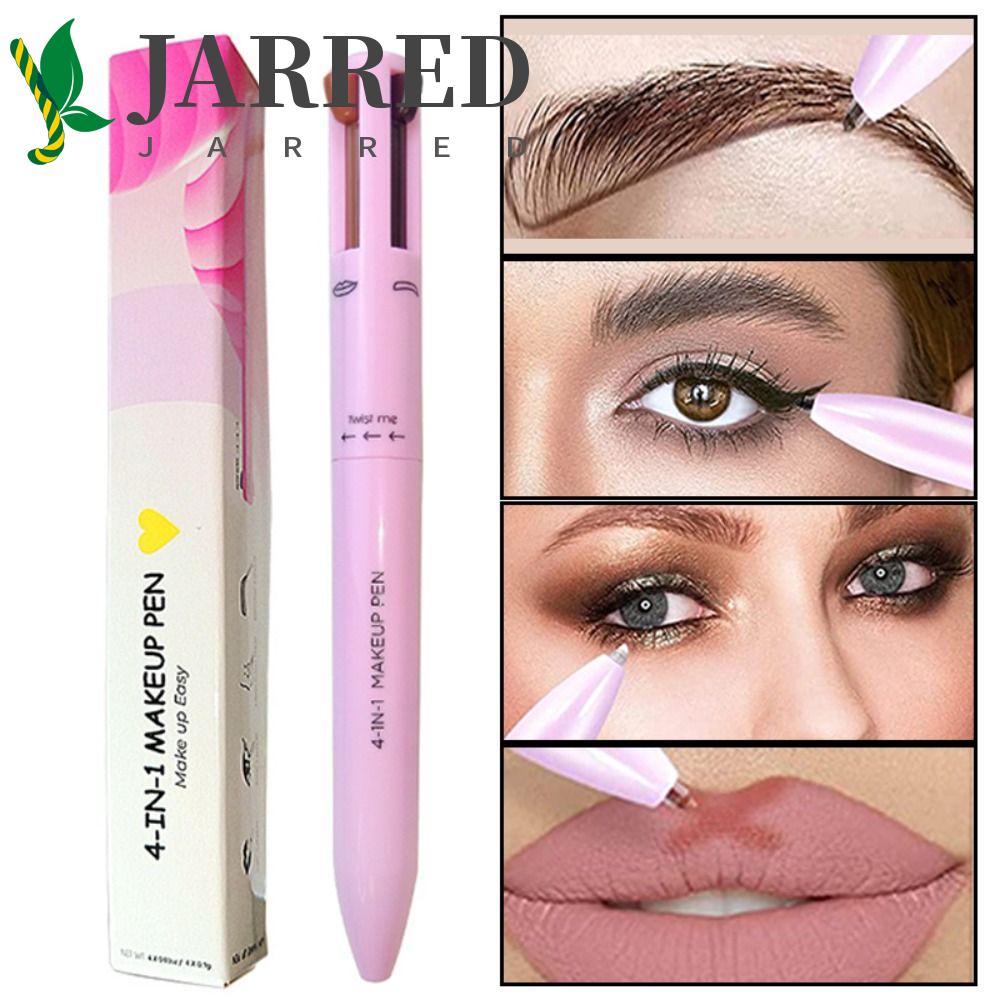 Bút Kẻ Mắt 4 Trong 1 Lâu Trôi Màu Lấp Lánh Ánh Kim Dễ Sử Dụng