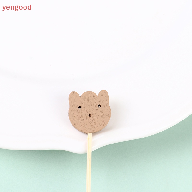 Set 100 Xiên Trái Cây Hình Gấu Xinh Xắn