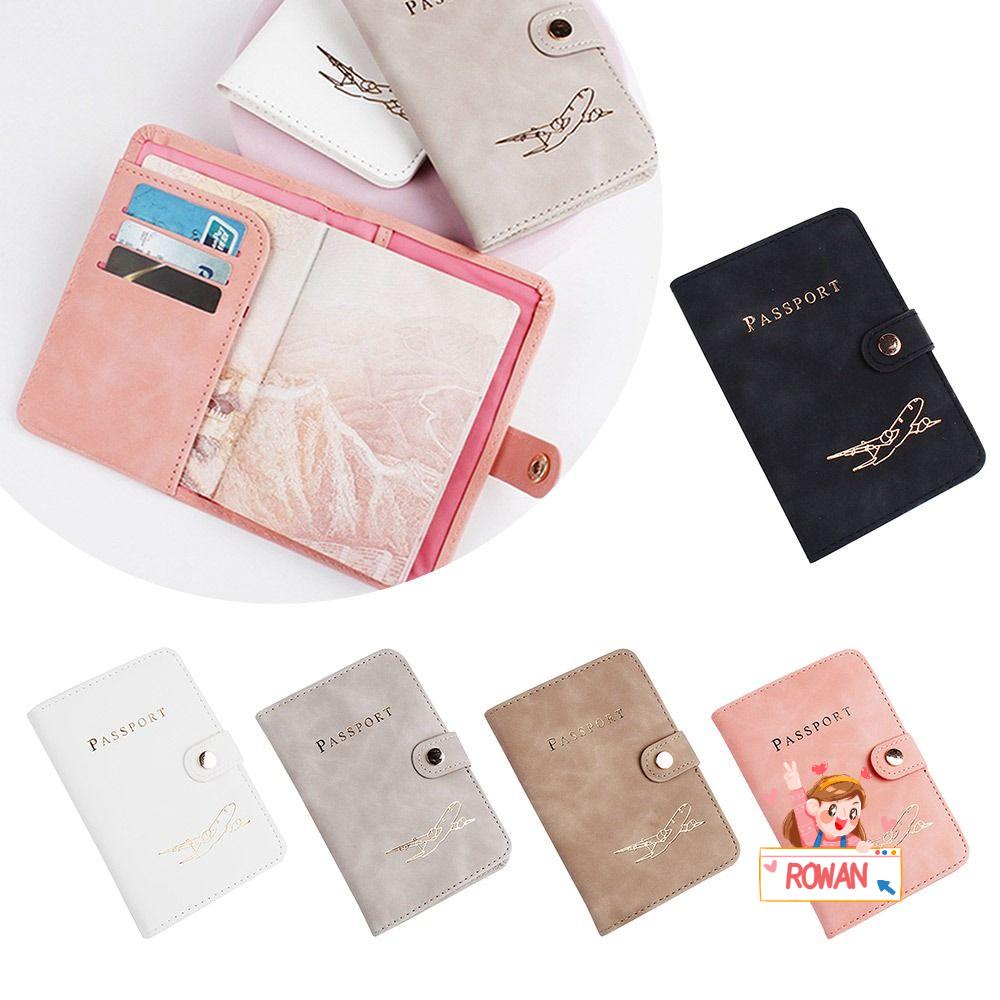 Vỏ Bọc Hộ Chiếu Unisex Có Ngăn Đựng Thẻ Tiện Lợi