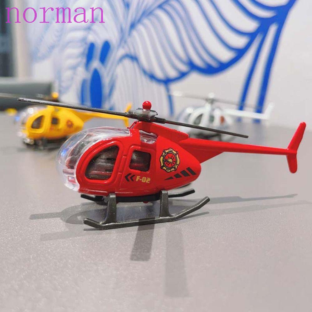 Móc Khóa Hình Máy Bay Trực Thăng NORMAN Hợp Kim Kẽm Sáng Tạo Thời Trang
