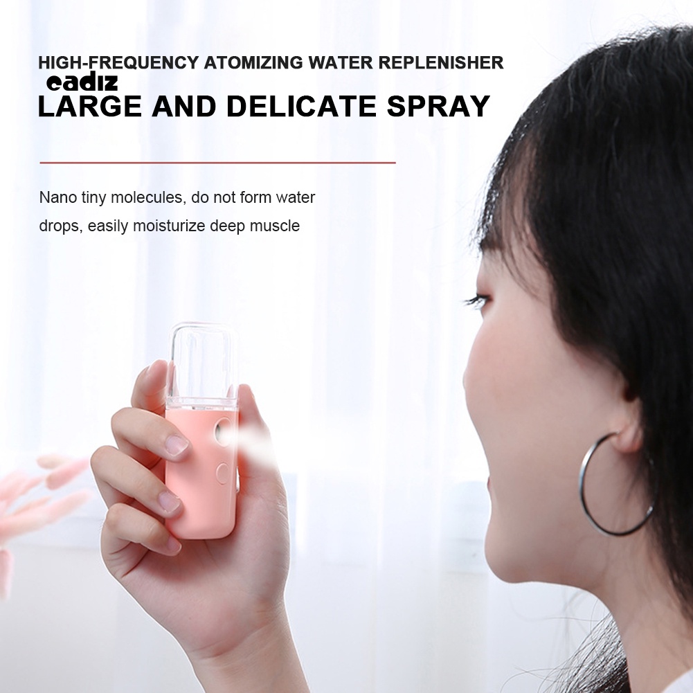 Máy Phun Sương Tạo Độ Ẩm Cho Da Mặt Kết Nối USB Tiện Dụng