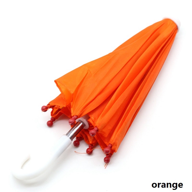 Dù Đồ Chơi Mini Màu Trơn Họa Tiết Hoạt Hình Dành Cho Búp Bê 18inch