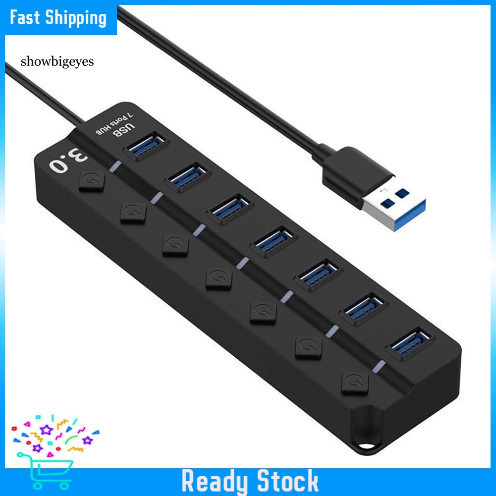 Bộ Chia 7 / 4 Cổng USB 3.0 Tốc Độ Cao
