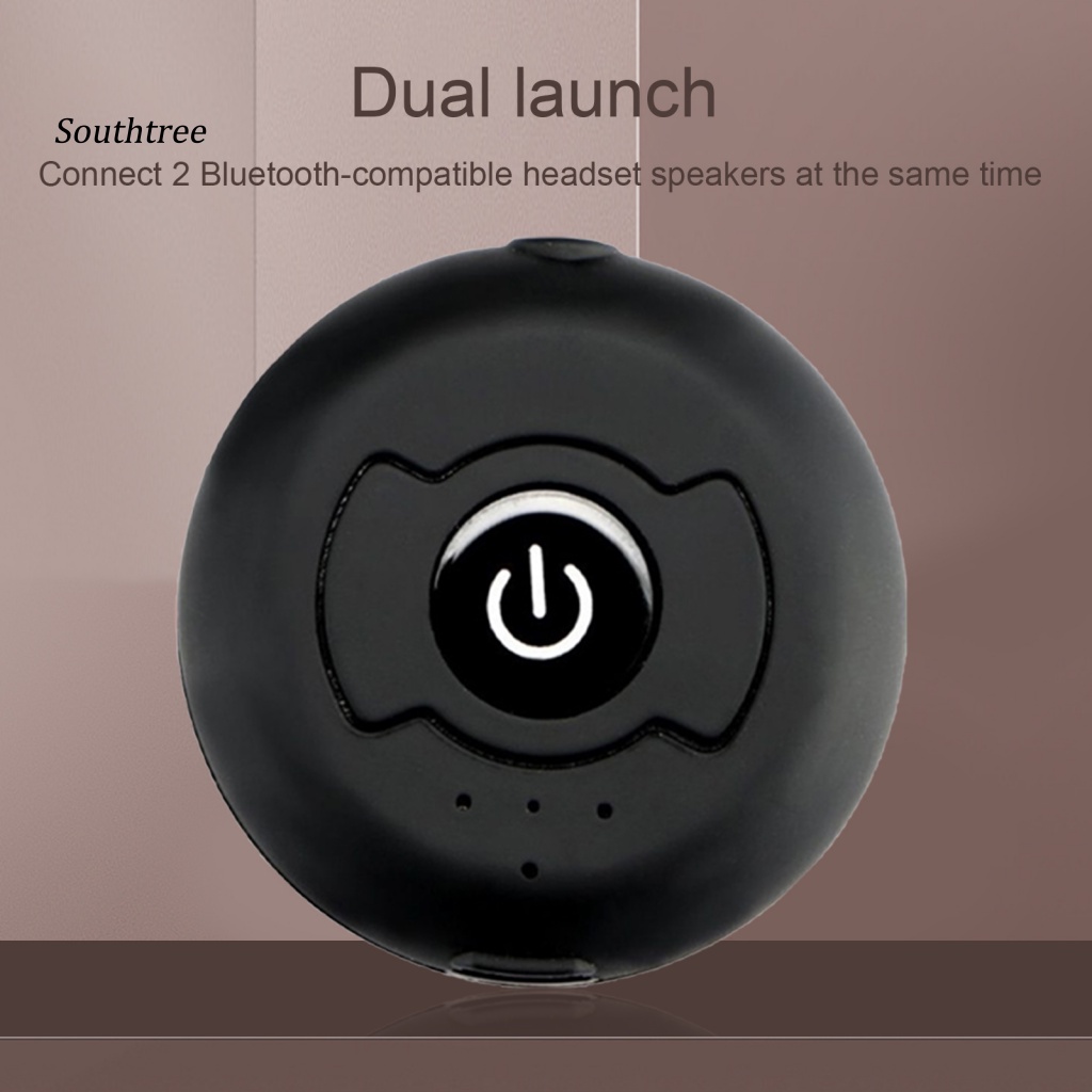 Thiết Bị Truyền Nhận Tín Hiệu Bluetooth 4.0 Hình Tròn Không Dây Cho Xe Hơi