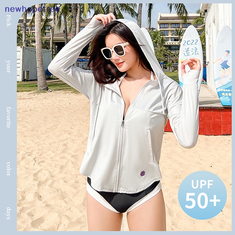 Áo Khoác Chống Nắng NTVN UPF50 + Bằng Lụa Lạnh Có Nón Thoáng Khí Hình Thỏ Chống Tia UV Mùa Hè Cho Nữ