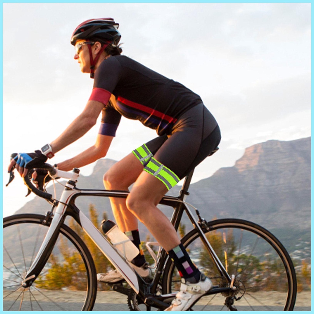 Bộ 2 Đai Phản Quang Đeo Cánh Tay An Toàn Tiện Dụng Cho Người Chạy Bộ tdevn