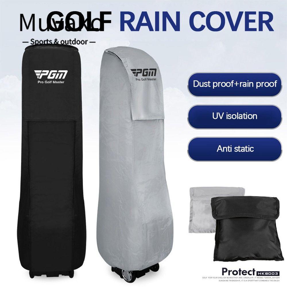 MUVAKO Vỏ Bọc Bảo Vệ Túi Đựng Gậy Đánh Golf Chống Tĩnh Điện Màu Đen / Xám