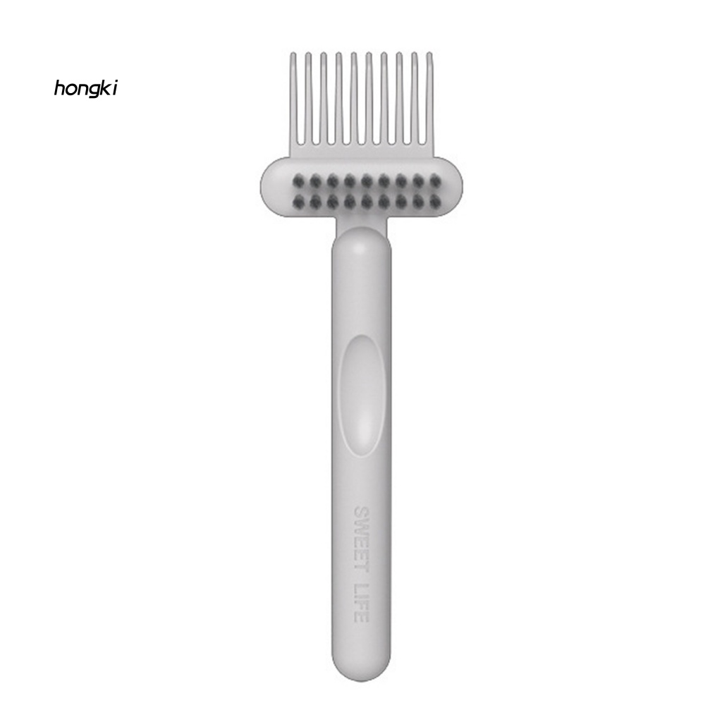 Lược Chải Làm Sạch Tóc 2 Trong 1 Đa Năng Có Tay Cầm Tiện Dụng Cho Salon Làm Tóc