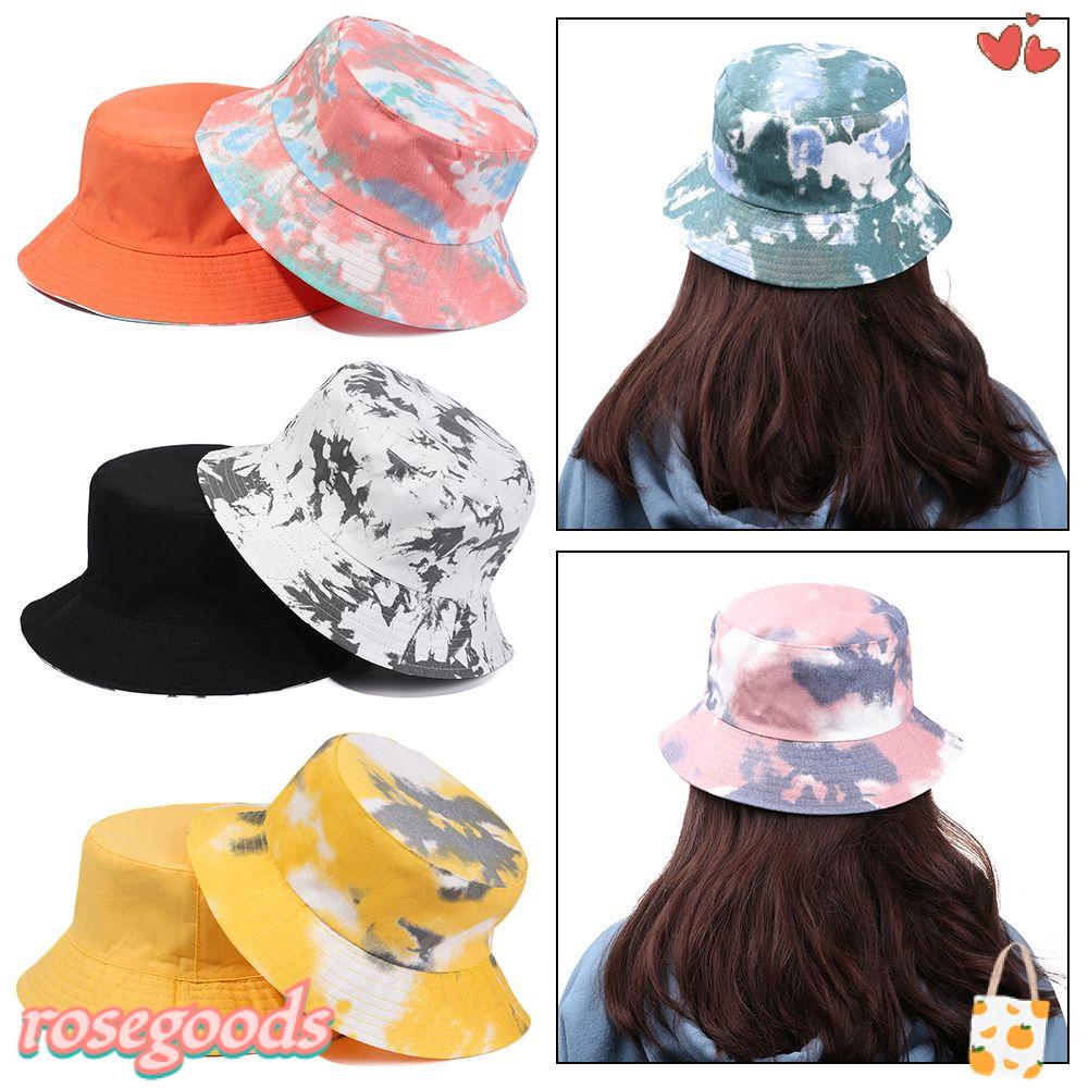 Nón Tai Bèo Cotton Hai Mặt Màu Sắc Cầu Vồng Xinh Xắn Dành Cho Nam Và Nữ