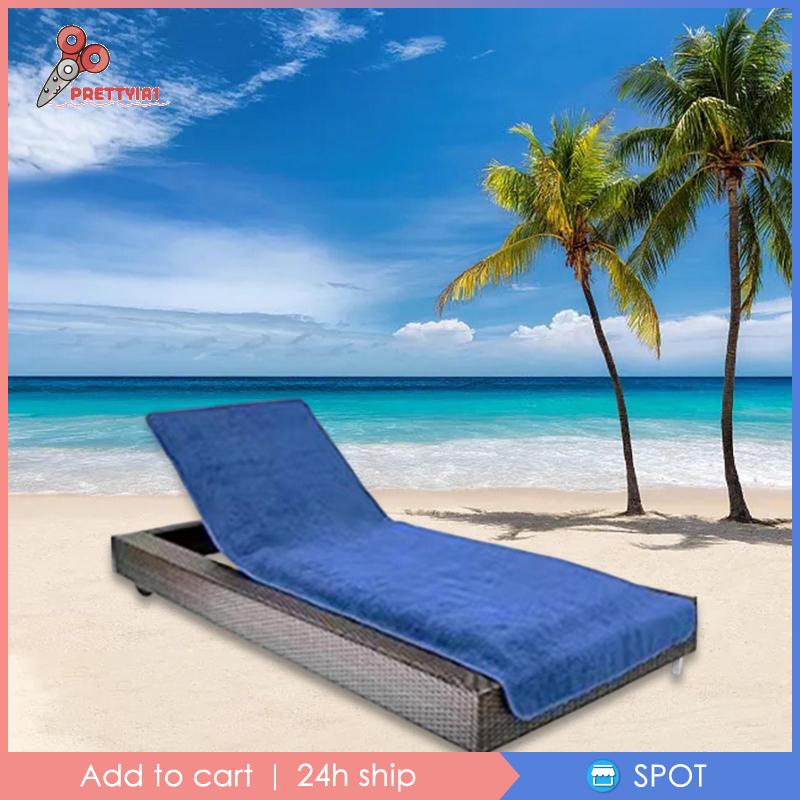 Đệm Bọc Ghế Ngồi Bãi Biển Bằng Sợi Micro Kích Thước 29.5x78.7inch Prettyia1