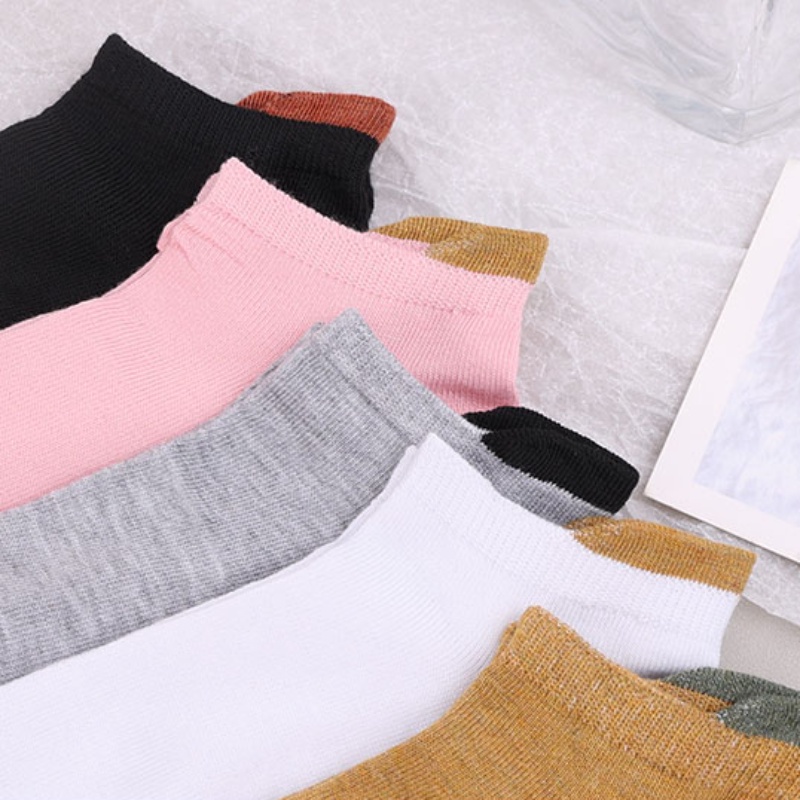 Đôi Vớ Mỏng Co Giãn Thoáng Khí Thấm Hút Mồ Hôi Chống Trượt Thân Thiện Với Da Phong Cách Nhật Bản Dễ Thương Dành Cho Nam Nữ