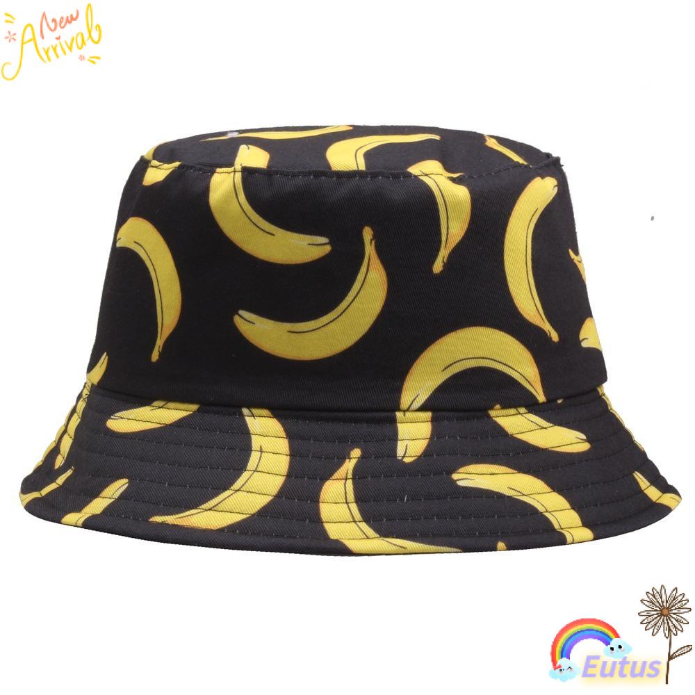 Mũ Vành Tròn In Hình Trái Cây Thời Trang Mùa Hè Cho Nam Và Nữ