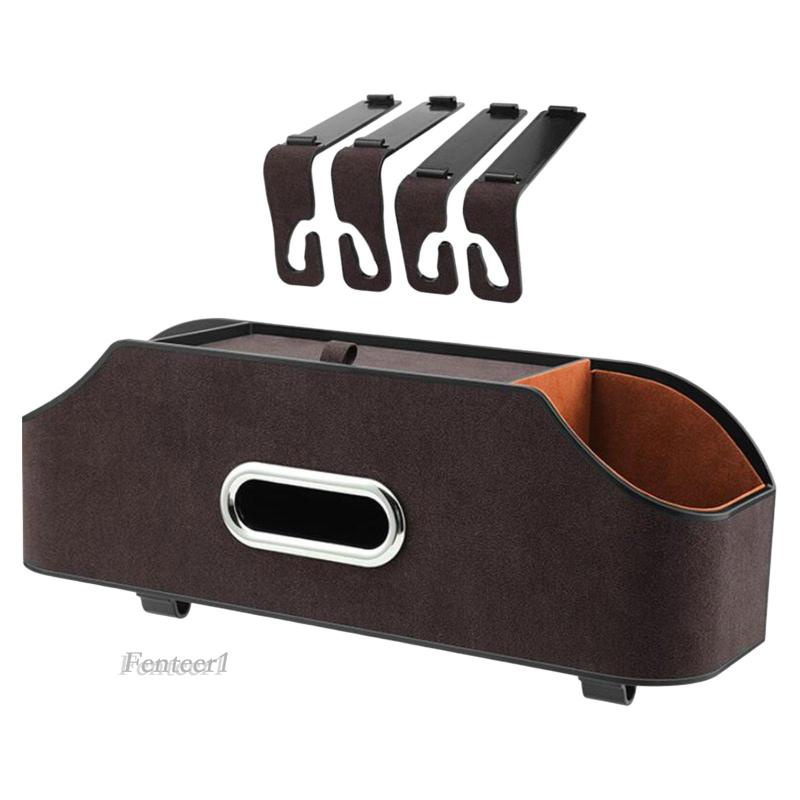 [Fenteer1] Giá Đỡ Cốc / Khăn Ăn Gắn Ghế Ngồi Xe Hơi Chống Mài Mòn Phong Cách