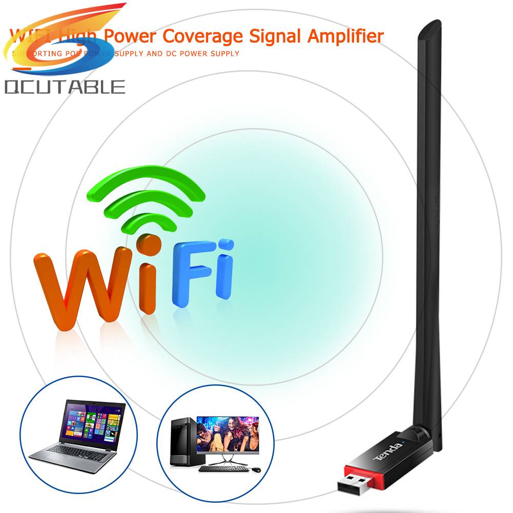 Thẻ Mạng Không Dây Mini Tenda U6 300Mbps USB 2.0 2.4G