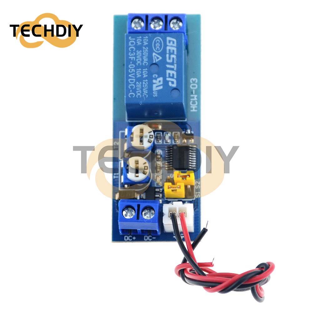 Rơ Le Thời Gian DC 5V 12V 24V 0-100 Phút