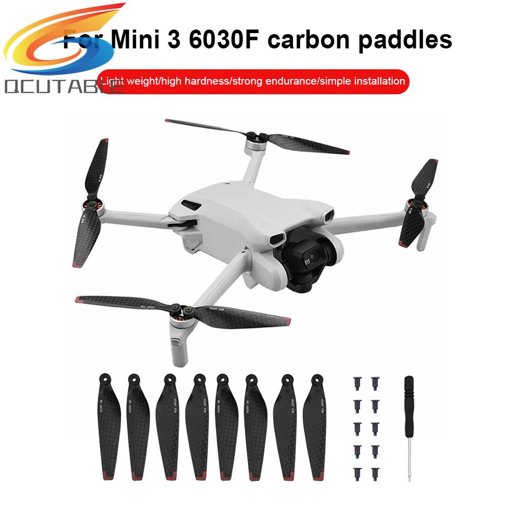 Set 2 Cặp Cánh Quạt Bằng Sợi Carbon Cho DJI Mini 3 6030F