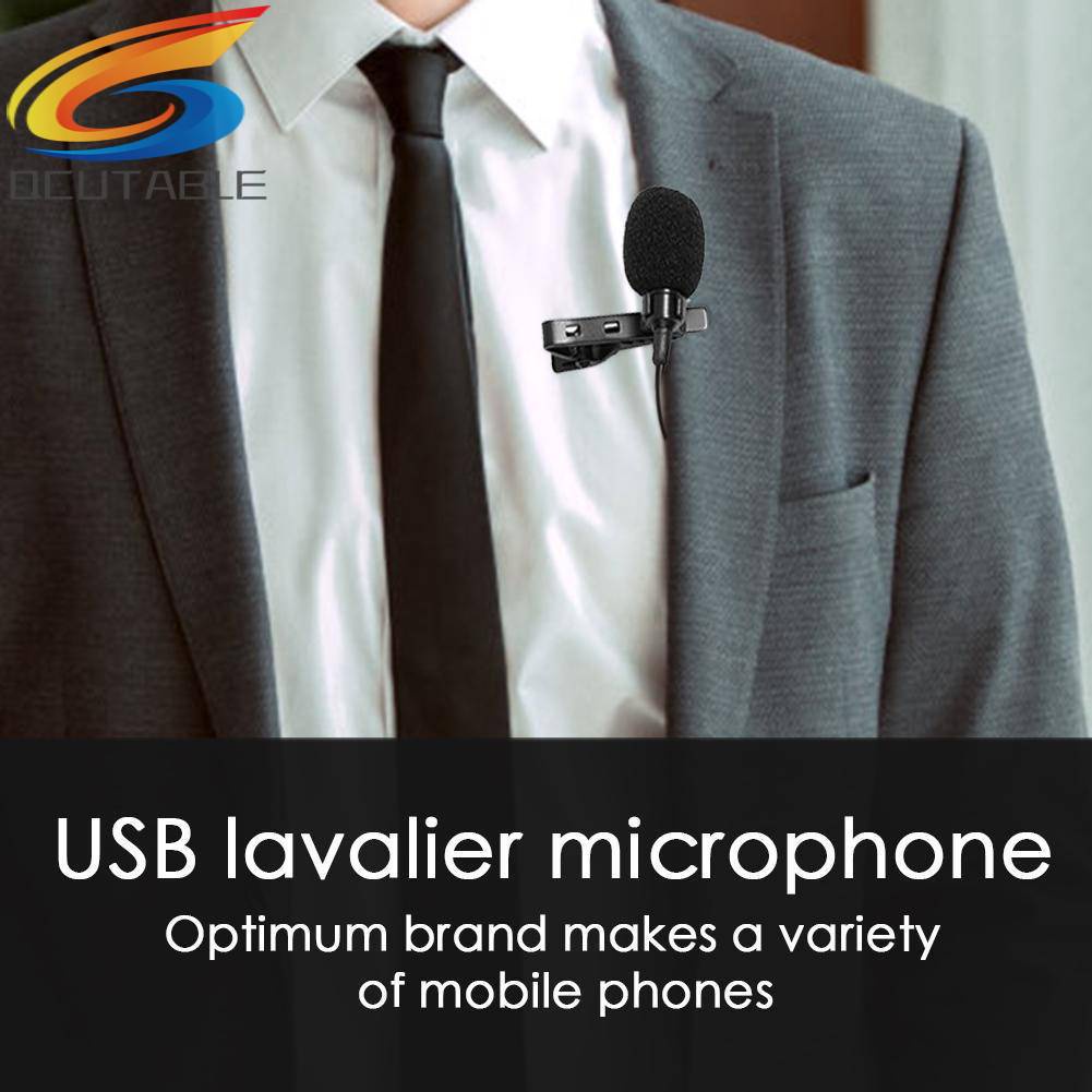 Micro Có Kẹp Gắn Cổ Áo Cổng USB Tiện Dụng Cho Các Buổi Họp / PC