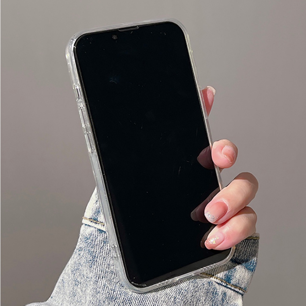 Ốp Điện Thoại TPU Mềm Chống Sốc Tráng Gương Màu Laser Sang Trọng Cho IPhone 11 12 13 14 Pro Max